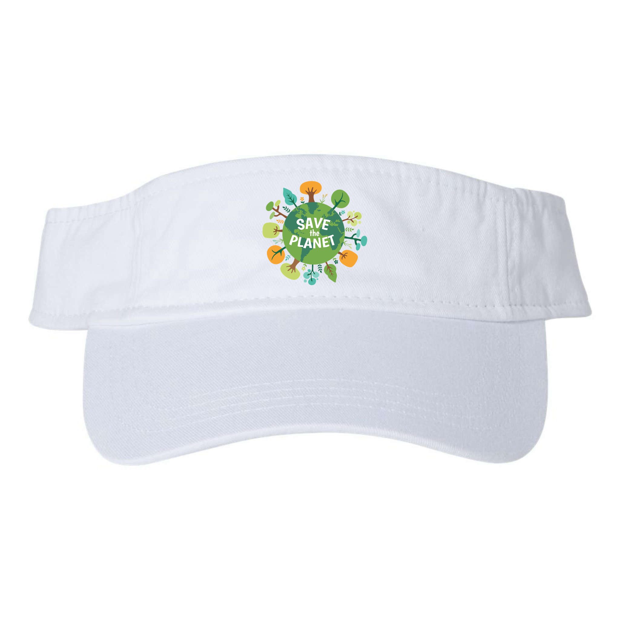 Save The Planet Earth Day Nature Visor