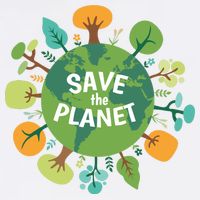 Save The Planet Earth Day Nature Womens T-Shirt