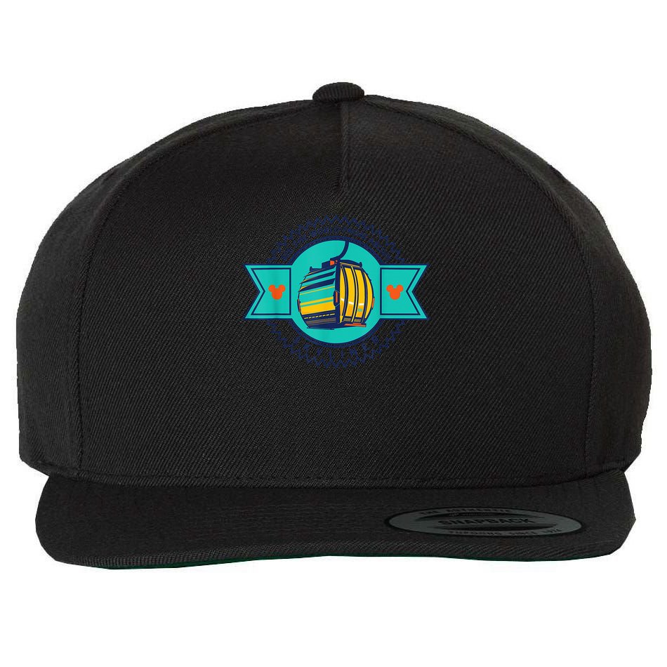 Skyliner Theme Park Ride Mouse Ears Magical Vacation Wool Snapback Cap