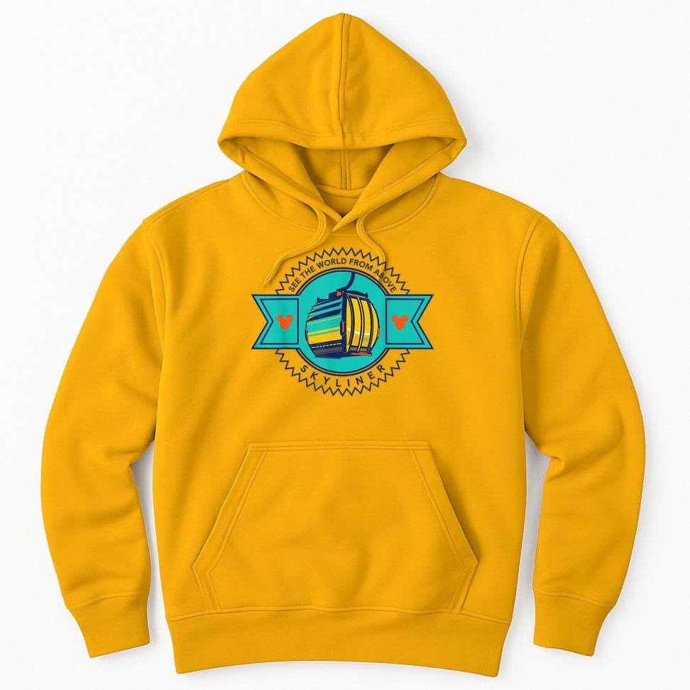 Skyliner Theme Park Ride Mouse Ears Magical Vacation Hoodie