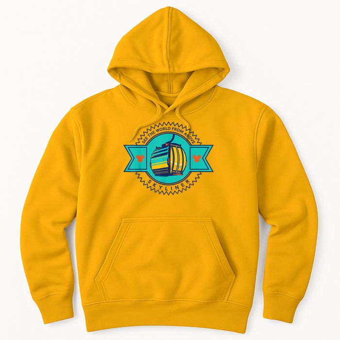 Skyliner Theme Park Ride Mouse Ears Magical Vacation Hoodie