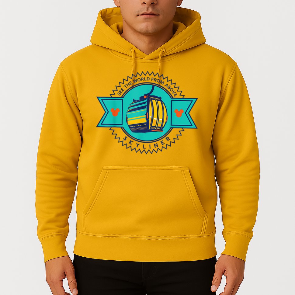 Skyliner Theme Park Ride Mouse Ears Magical Vacation Hoodie