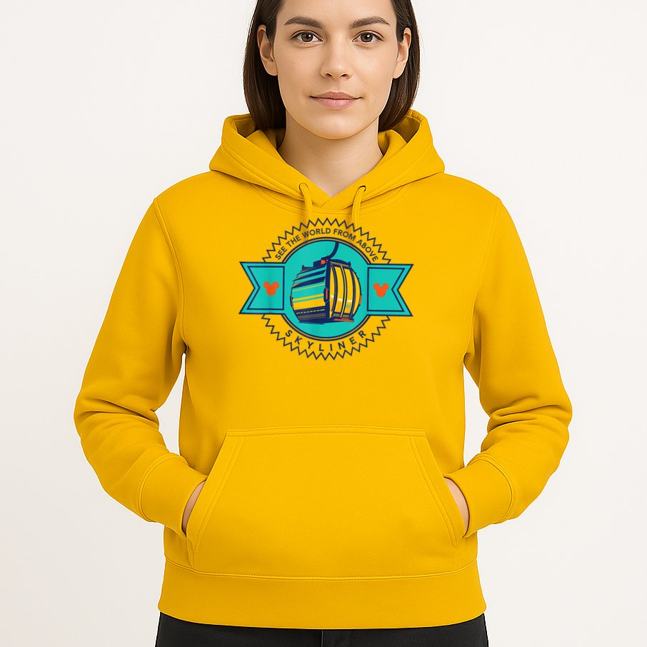 Skyliner Theme Park Ride Mouse Ears Magical Vacation Hoodie