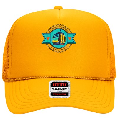 Skyliner Theme Park Ride Mouse Ears Magical Vacation Trucker Hat