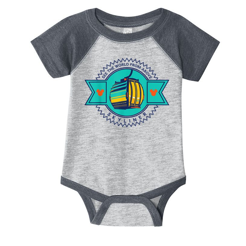 Skyliner Theme Park Ride Mouse Ears Magical Vacation Infant Baby Jersey Bodysuit