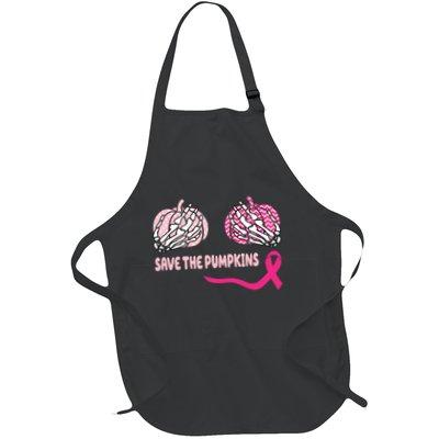 Save The Pumpkins Breast Cancer Awareness Ribbon Apron