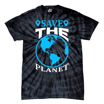 Save The Planet Tie-Dye T-Shirt