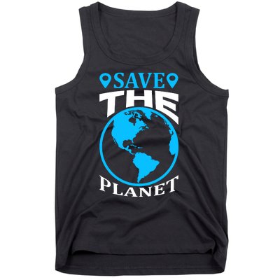 Save The Planet Tank Top