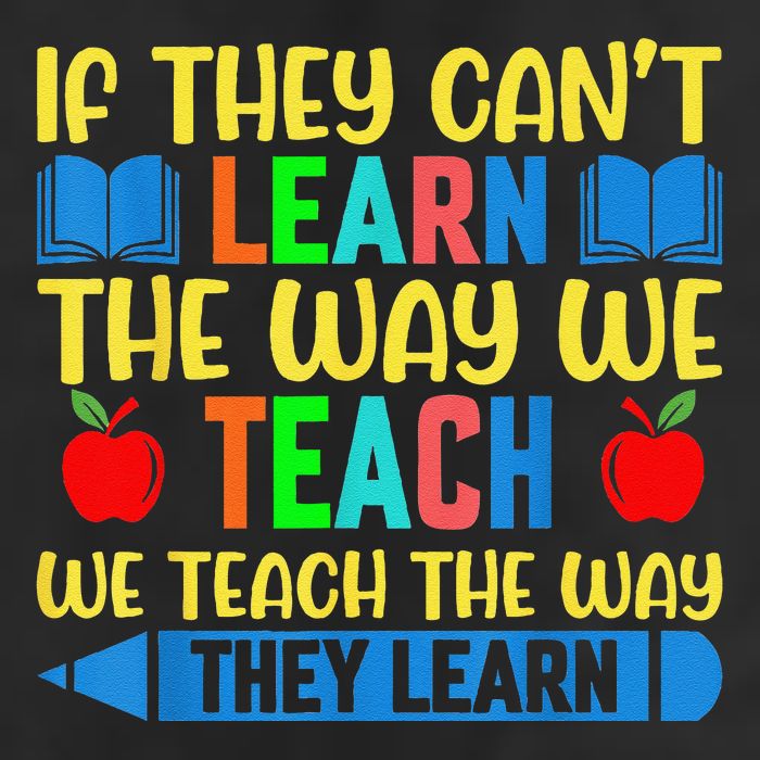 Sped Teacher Quote If They CanT Learn The Way We Teach Knit Cap Winter Beanie