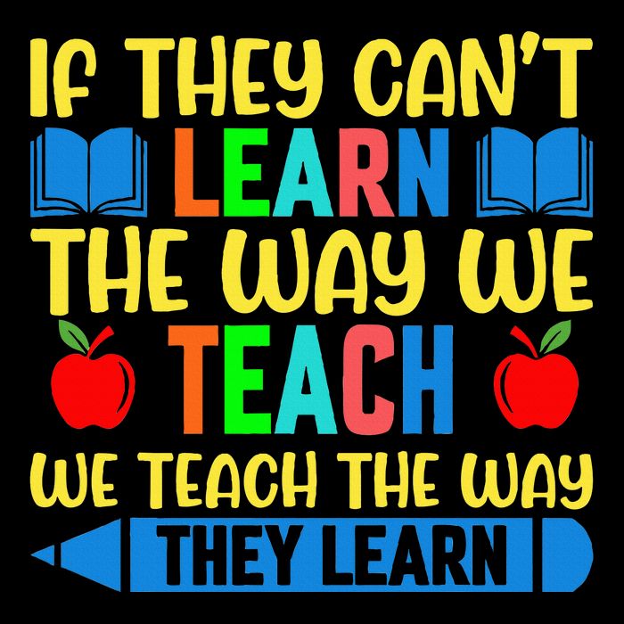 Sped Teacher Quote If They CanT Learn The Way We Teach Mousepad