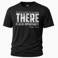 Sun Tzu Quote In The Midst Of Chaos There Is Opportunity Performance Shirt