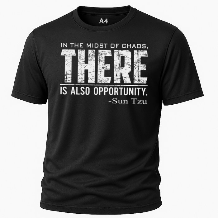 Sun Tzu Quote In The Midst Of Chaos There Is Opportunity Performance Shirt