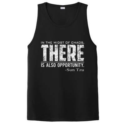 Sun Tzu Quote In The Midst Of Chaos There Is Opportunity PosiCharge Competitor Tank