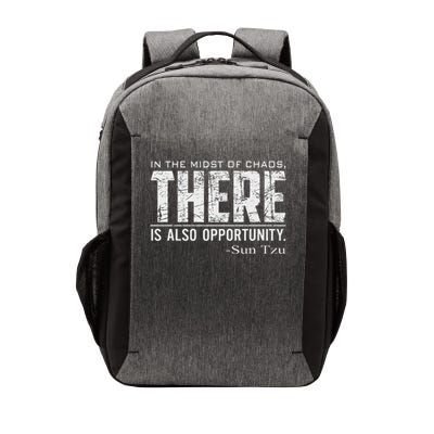 Sun Tzu Quote In The Midst Of Chaos There Is Opportunity Vector Backpack