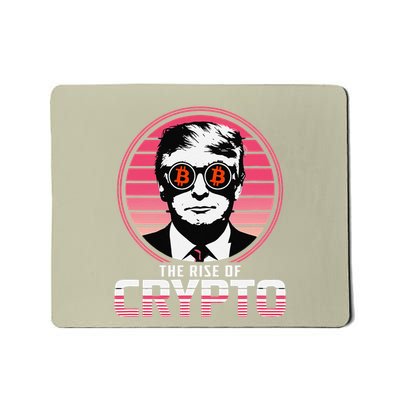 Sarcastic The Rise Of Crypto Bitcoin Trump Decentralize Mousepad