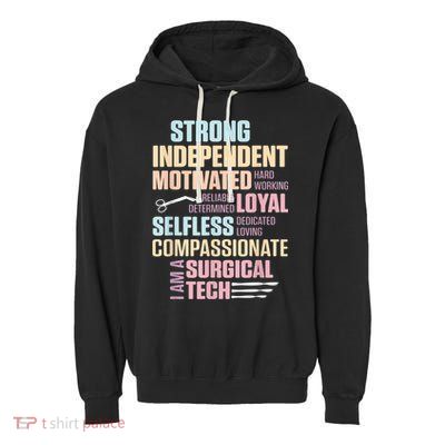 Surgical Technologist Rely Scrub Tech Garment-Dyed Fleece Hoodie