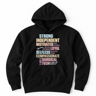 Surgical Technologist Rely Scrub Tech Hoodie