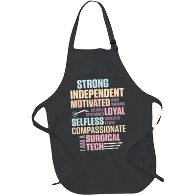 Surgical Technologist Rely Scrub Tech Full-Length Apron With Pockets