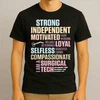 Surgical Technologist Rely Scrub Tech T-Shirt