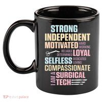 Surgical Technologist Rely Scrub Tech 11oz C Handle Ceramic Mug