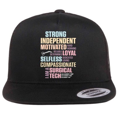 Surgical Technologist Rely Scrub Tech Flatbill Hat