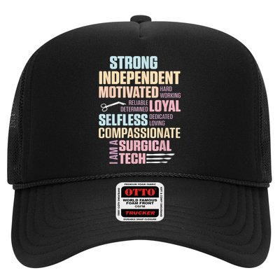 Surgical Technologist Rely Scrub Tech Trucker Hat