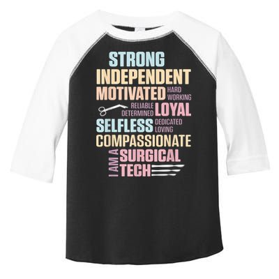 Surgical Technologist Rely Scrub Tech Toddler Fine Jersey T-Shirt