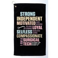 Surgical Technologist Rely Scrub Tech Golf Towel