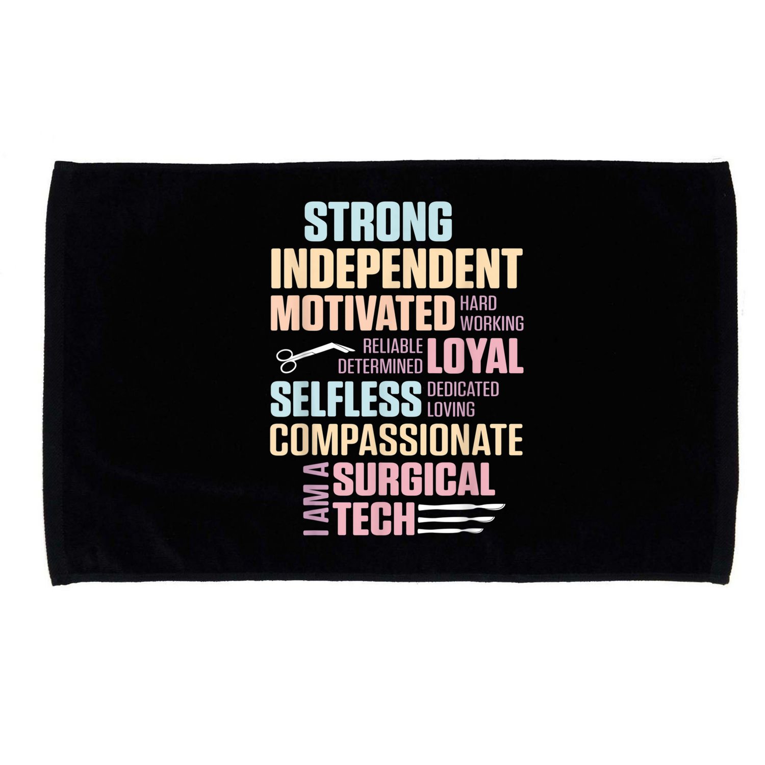 Surgical Technologist Rely Scrub Tech Microfiber Hand Towel