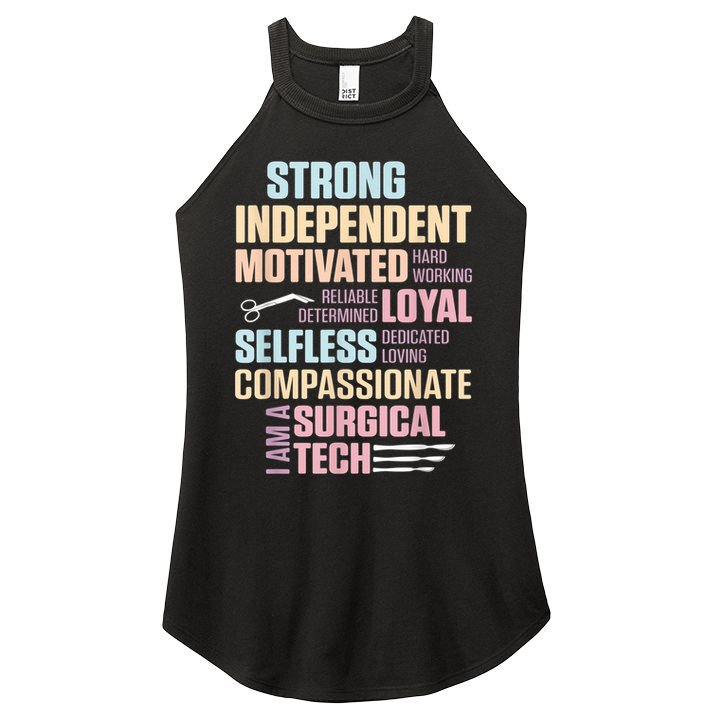 Surgical Technologist Rely Scrub Tech Women's Perfect Tri Rocker Tank
