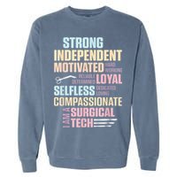 Surgical Technologist Rely Scrub Tech Garment-Dyed Sweatshirt