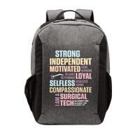 Surgical Technologist Rely Scrub Tech Vector Backpack
