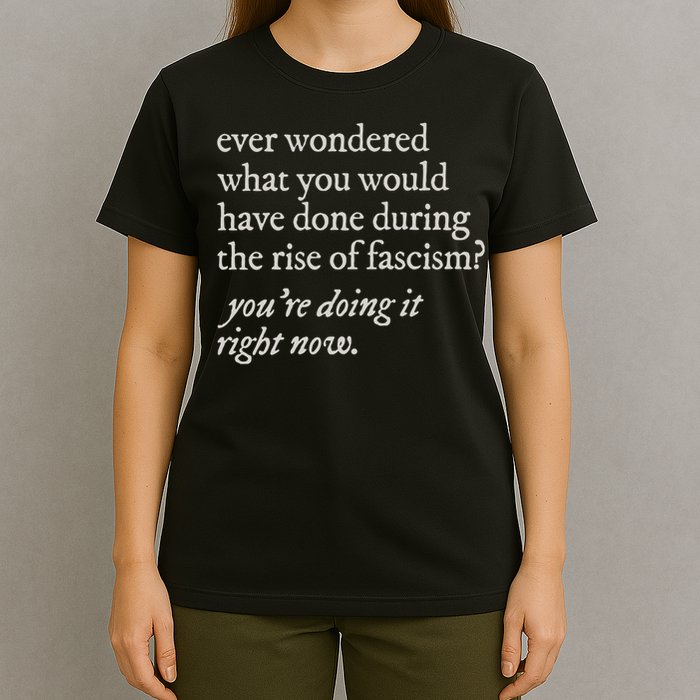 stop the rise of fascism leftist T-Shirt