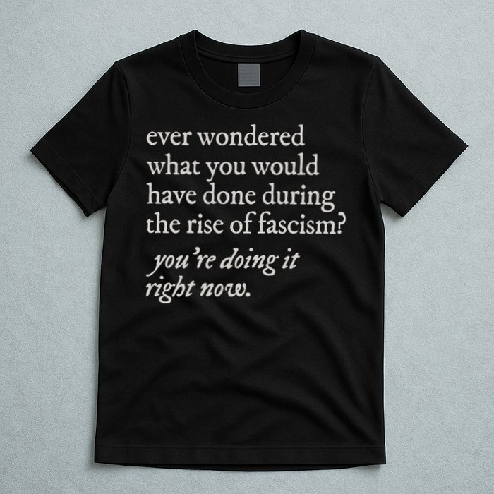 stop the rise of fascism leftist T-Shirt