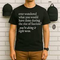 stop the rise of fascism leftist T-Shirt