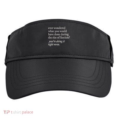 stop the rise of fascism leftist Adult Drive Performance Visor