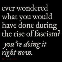 stop the rise of fascism leftist Flatbill Hat