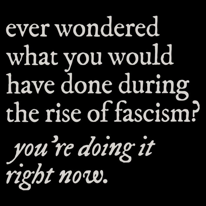 stop the rise of fascism leftist Sustainable Knit Beanie