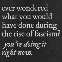 stop the rise of fascism leftist 25L Jumbo Tote