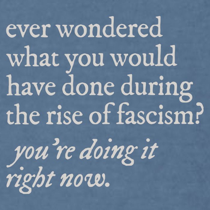 stop the rise of fascism leftist Garment-Dyed Sweatshirt
