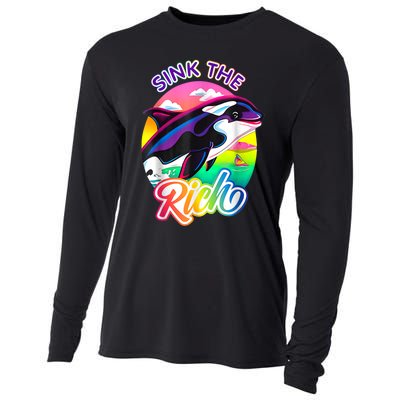 Sink The Rich Gladys The Yacht Sinking Orca Cooling Performance Long Sleeve Crew