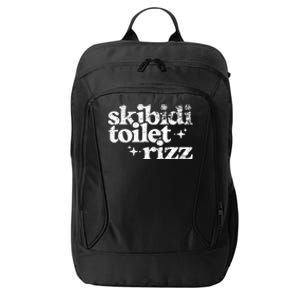 Skibidi Toilet Rizz Funny Meme City Backpack