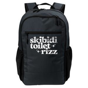 Skibidi Toilet Rizz Funny Meme Daily Commute Backpack