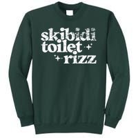 Skibidi Toilet Rizz Funny Meme Sweatshirt