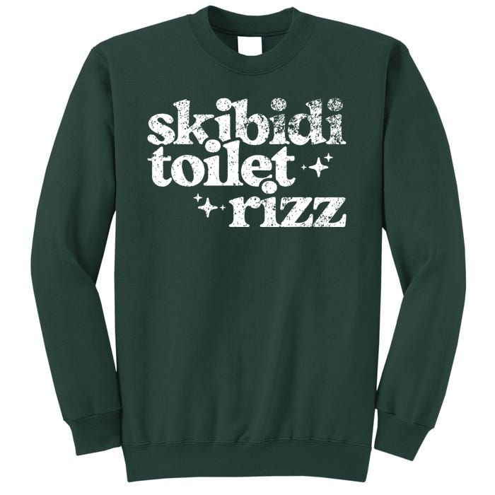 Skibidi Toilet Rizz Funny Meme Sweatshirt