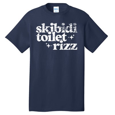 Skibidi Toilet Rizz Funny Meme Tall T-Shirt