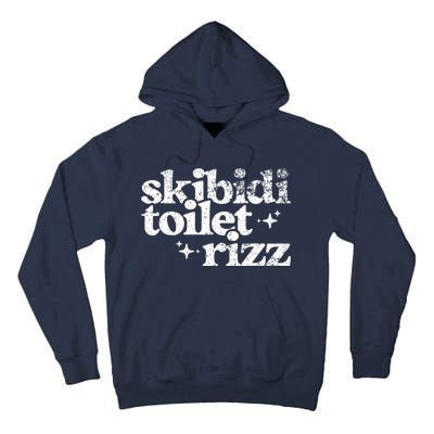 Skibidi Toilet Rizz Funny Meme Tall Hoodie