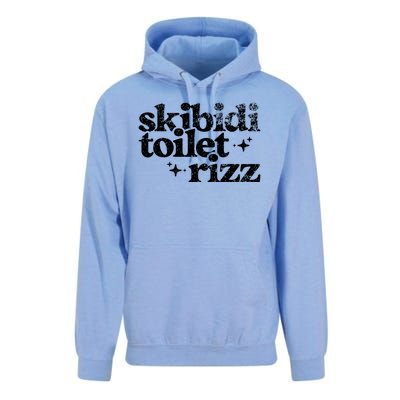 Skibidi Toilet Rizz Funny Meme Unisex Surf Hoodie