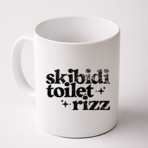 Skibidi Toilet Rizz Funny Meme Coffee Mug