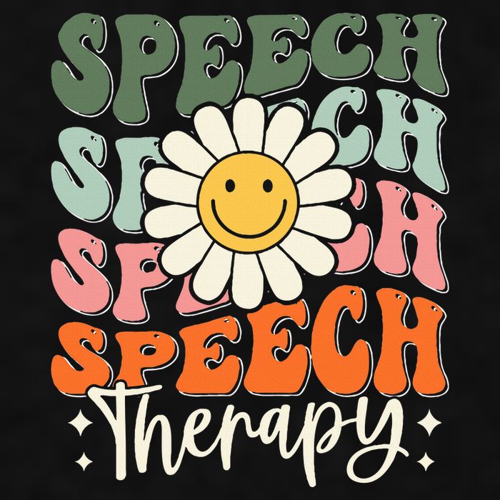 Speech Therapy Retro Speech Language Pathologist  Ladies PosiCharge Tri-Blend Wicking Tank
